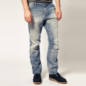 Carrot Fit Blue Jeans