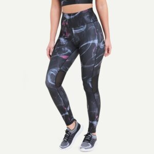 Smoke Print Gym Leggings